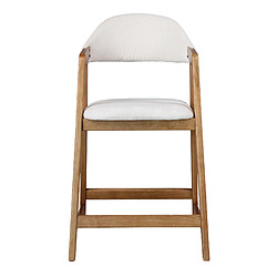 Moloo Chaise de bar - Ecru pas cher