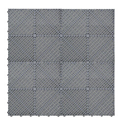 Monstershop Carrelage Ventilé Modulaire 3,2 x 6 M Gris