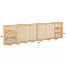 Acheter Idmarket Tête de lit EDHEN 240 cm étag.