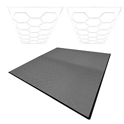 Monstershop Carrelage & Eclairage LED Noir