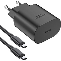 Little Boutik Chargeur 25W Samsung - Noir