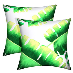 Avizar Lot de 2 Housses de Coussin Deliciosa 40x40 cm