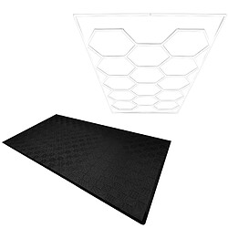 Monstershop Carrelage Ventilé Modulaire + 14 Lampes LED
