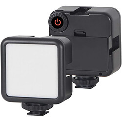 W49 Lampe Vidéo LED de Poche avec 3 Supports, 49 LED, Vlog pour DJI OSMO Pocket, Sony A6400 A6300, Canon DSLR, Mariage, Interview