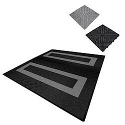 Monstershop Carrelage Ventilé Modulaire 6 x 6 M