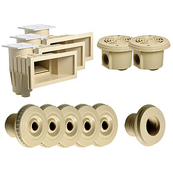 Kit pièces à sceller Sable pour piscine 12 x 6 m - Hayward