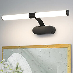 ZMH Lampe Miroir LED 40CM - Noir