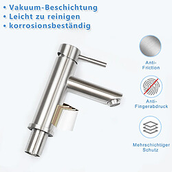 ZMH Robinet de Lavabo Haute Pression Mitigeur en Acier Inoxydable pour Cuisine pas cher