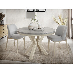 WFL GROUP Table Extensible Clara Cashmere