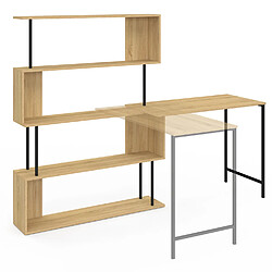 Idmarket market Bureau d'angle DETROIT - Bois et Noir pas cher