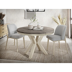 WFL GROUP Table Extensible Clara Cashmere