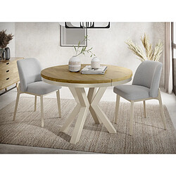 WFL GROUP Table Extensible Clara Cashmere