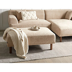 Beliani Ottoman HOLT Beige