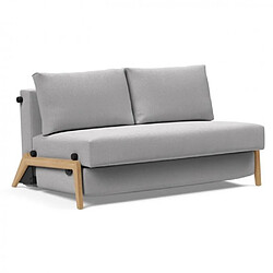 Inside 75 Canapé convertible CUBED SIGNY couchage 140 cm gris