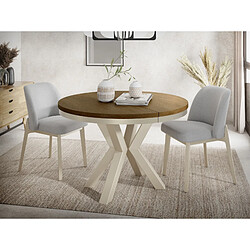 WFL GROUP Table Extensible Clara Cashmere