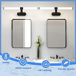 Avis ZMH Lampe LED 60CM Noir - 8W