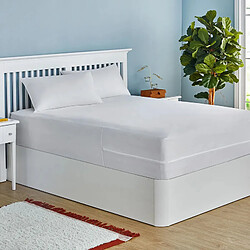 PIKOLIN Housse de Matelas Imperméable et Respirante Silencieuse, Couvre 6 Faces, jusqu'à 34 cm