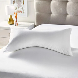 PIKOLIN Oreiller cervical en fibre Fermeté moyenne Housse en coton