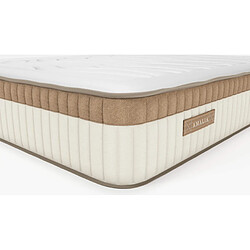 Neko Matelas Pack Matelas Amalia | 140x190 - Ressorts ensachés - 28 cm d'épaisseur - Made in France + Couette nordique 240/220