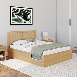 Idmarket Lit coffre double EDHEN