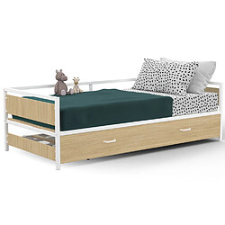 Idmarket Lit gigogne DETROIT banquette