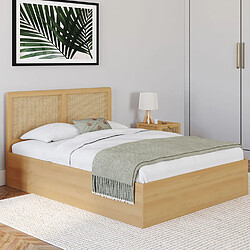 Idmarket Lit coffre double EDHEN