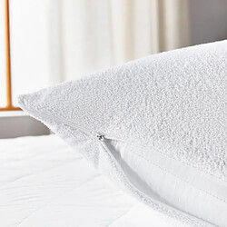 Avis PIKOLIN Housse d'oreiller - Dermoprotectrice Aloé Véra - Antiallergique - Imperméable - 75x40 cm