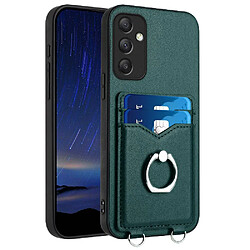 Coque Samsung Galaxy A34 5G GANGXUN - Vert Étui portefeuille - Cuir PU - Incision précise - Support multi-position - Emplacement carte
