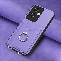 Compatible Avec GANGXUN Oppo A79 5g Cas Fonction Baillou Incision Précise Unique Haute Qualité Violet