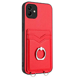 Compatible Avec GANGXUN Samsung Galaxy A04 4g Cas Unique Fonction Baillou Haute Qualité Incision Précise Rouge