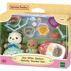 Sylvanian families Figurines sœurs loutres de mer