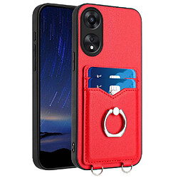 Compatible Avec GANGXUN Oppo A78 4g Cas Incision Précise Unique Fonction Baillou Haute Qualité Rouge