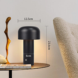 Avis ZMH Lampe de Table LED Sans Fil - Éclairage Moderne 2W avec Variateur et Batterie Rechargeable