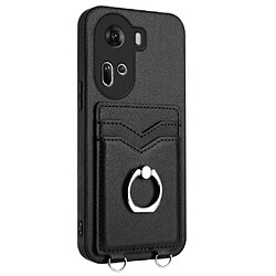 Compatible Avec GANGXUN Oppo Reno 11 Cas Haute Qualité Unique Incision Précise Fonction Baillou Noir