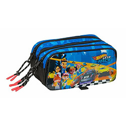 Trousse Fourre-Tout Triple Hot Wheels Let'S Race 21,5 x 10 x 8 cm