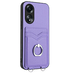 Compatible Avec GANGXUN Oppo A58 4g Cas Unique Fonction Baillou Incision Précise Haute Qualité Violet