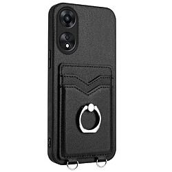 Compatible Avec GANGXUN Oppo A78 4g Cas Incision Précise Unique Fonction Baillou Haute Qualité Noir