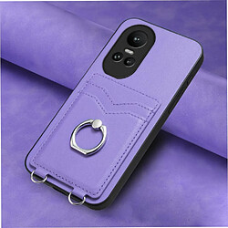 Compatible Avec GANGXUN Oppo Reno 10 Pro 5g Cas Haute Qualité Fonction Baillou Unique Incision Précise Violet