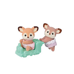 Avis Sylvanian families Poupées jumeaux biche - Multicolore