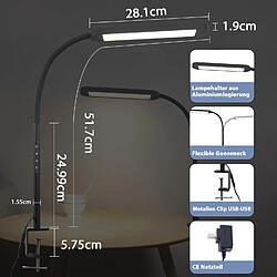 Acheter Zmh Lampe de bureau LED - Noir