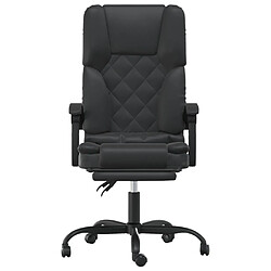 Helloshop26 Fauteuil de bureau massage - Noir