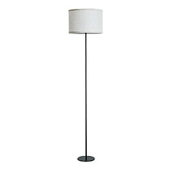 ZMH Lampadaire LED Rétro Design avec Variateur et Abat-jour en Tissu pour Salon