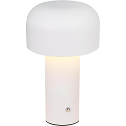 ZMH Lampe de Table LED Sans Fil - Lampe Rechargeable 2W à Intensité Variable en Métal Moderne pour Salon