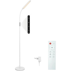 ZMH Lampadaire LED Blanc 11W avec Variateur et Flexibilité pour Salon