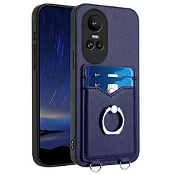 Compatible Avec GANGXUN Oppo Reno 10 Cas Haute Qualité Unique Incision Précise Fonction Baillou Bleu