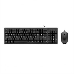 Nilox Pack clavier souris - Noir