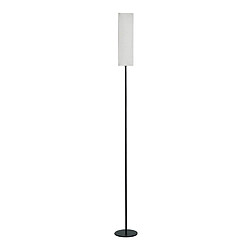 ZMH Lampadaire LED Rétro avec Variateur et Abat-jour en Tissu pour Salon