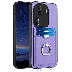 Compatible Avec GANGXUN Oppo Reno 11 Pro Cas Unique Incision Précise Haute Qualité Fonction Baillou Violet