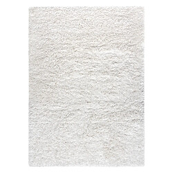 RUGSX Tapis SUPREME 51201060 shaggy 5cm blanc 140x200 cm