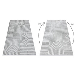 RUGSX Tapis BALANCE 1918 - Gris